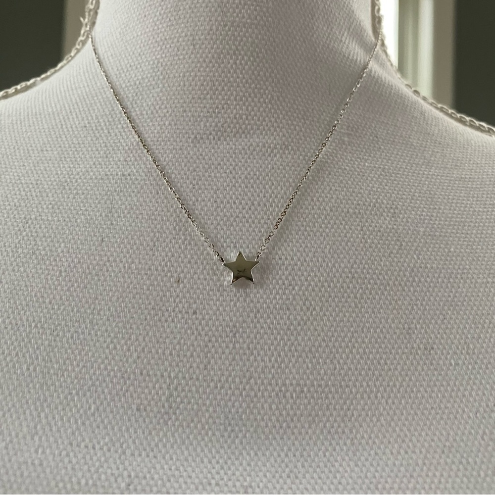 Silver Star Necklace